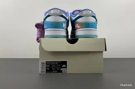 Aqua Bleached Nike Dunk Futura Laboratories SB Low 0617